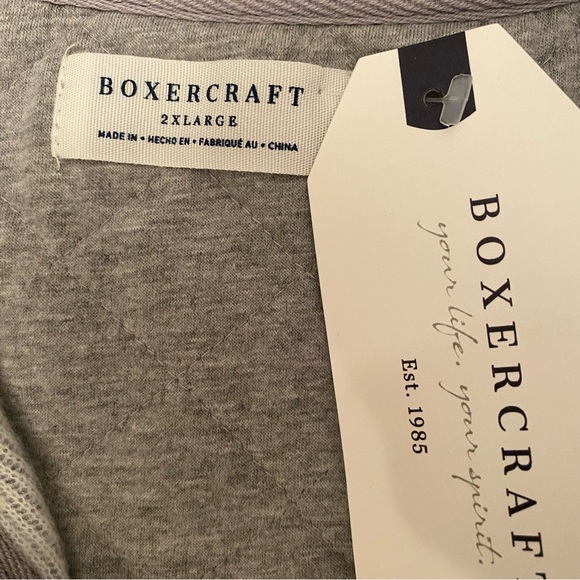 GANNON University Quilted-Detail Sullivan Quarter Zip Pullover , Oxford … - Picture 10 of 12